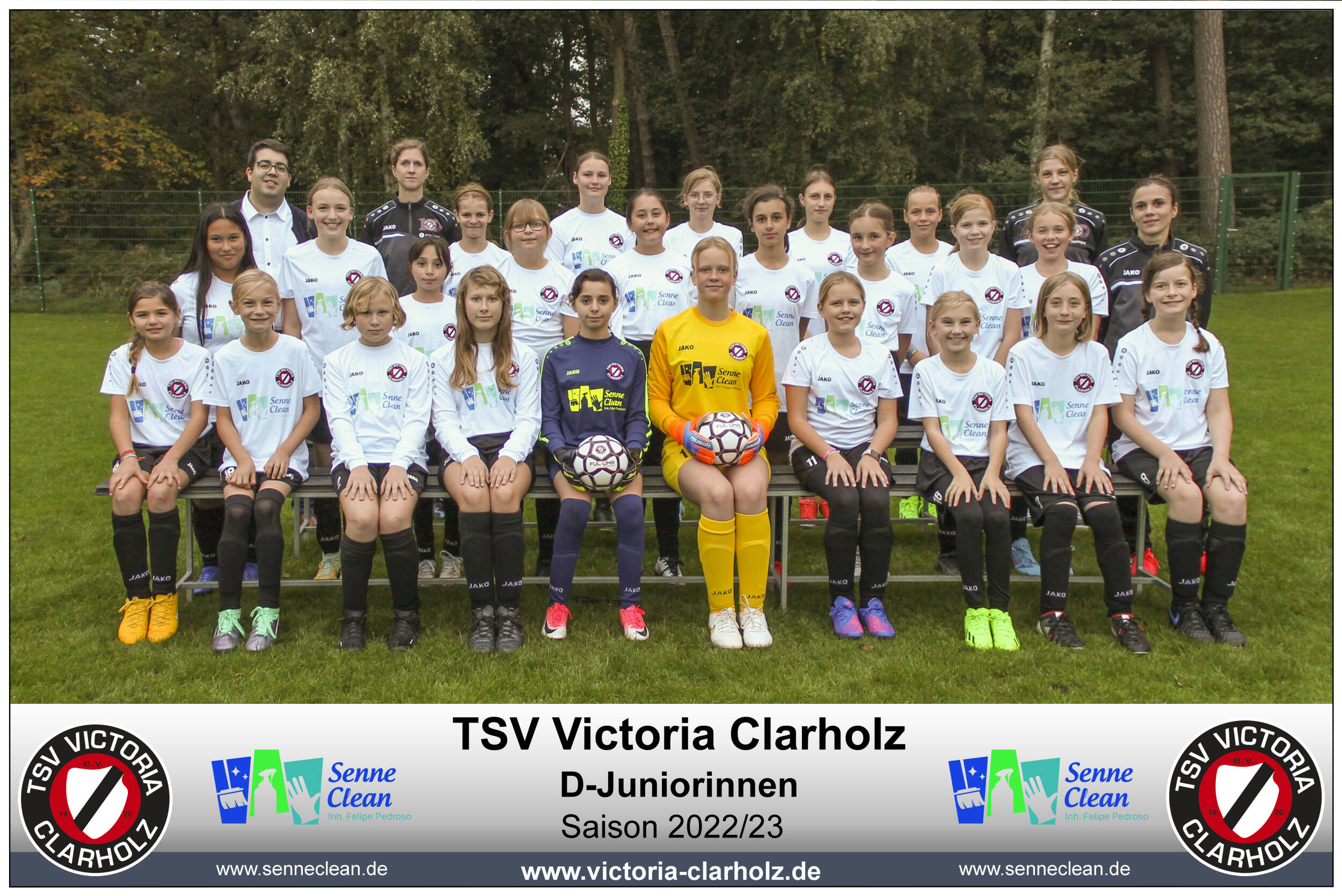 Fußball<br>Clarholzer Mädchenfußball dankt  Senne Clean zum Wiedereinstieg