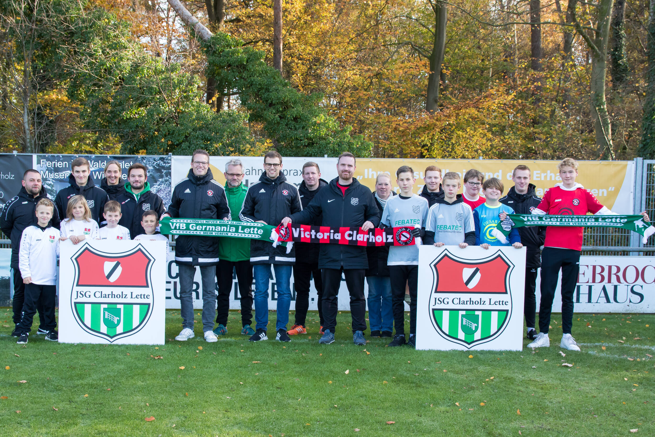 Fußball<br>Gemeinsam für die Kinder und Jugendlichen – JSG Clarholz Lette